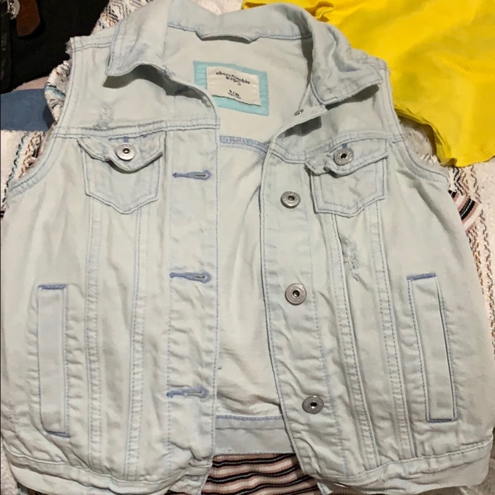 Jean jacket, worn once